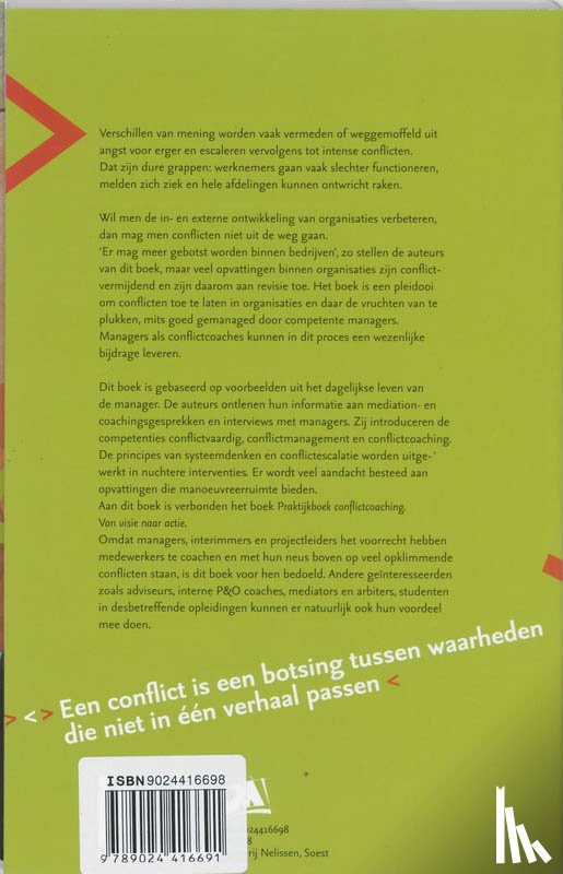 Lingsma, M., Hoedt, F. ten - Conflictcoaching