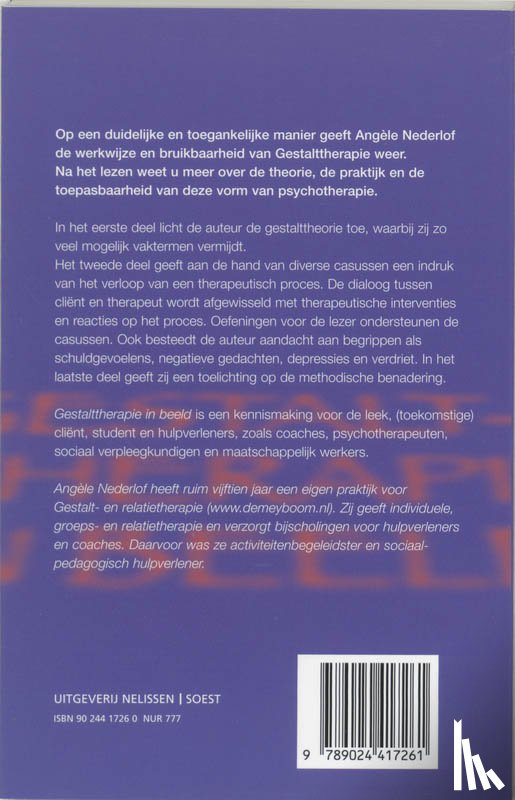 Nederlof, A. - Gestalttherapie in beeld