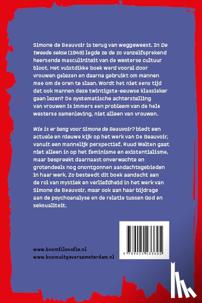 Welten, Ruud - Wie is er bang voor Simone de Beauvoir?