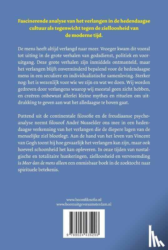 Nusselder, André - Meer dan de mens alleen