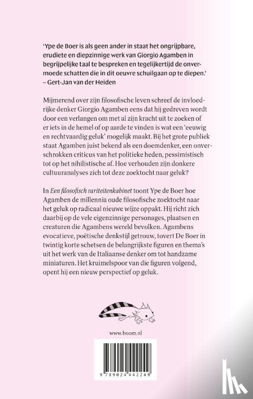 Boer, Ype de - Een filosofisch rariteitenkabinet