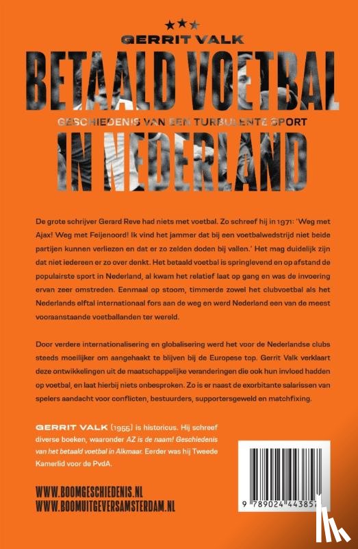 Valk, Gerrit - Betaald voetbal in Nederland