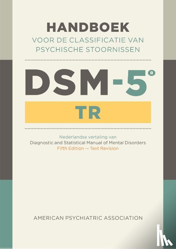 American Psychiatric Association - DSM-5-TR