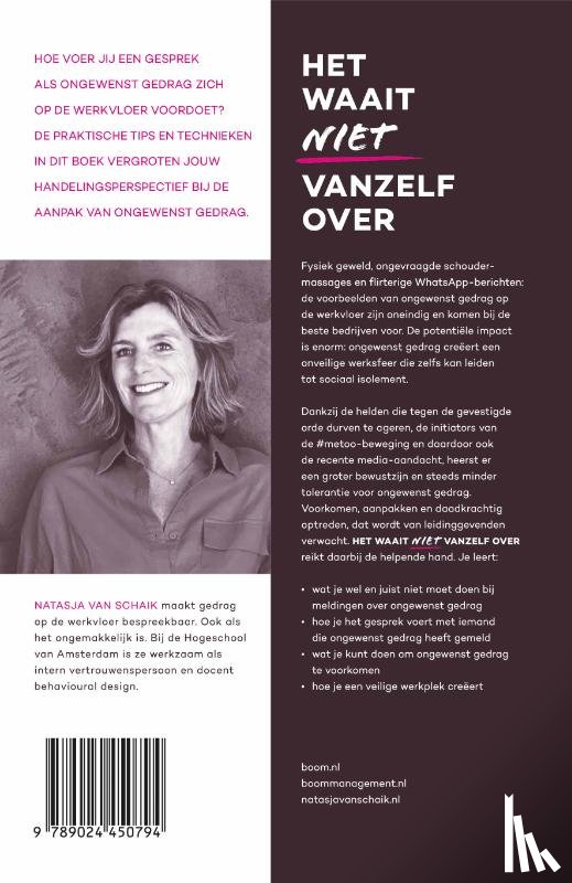 Schaik, Natasja van - Het waait niet vanzelf over