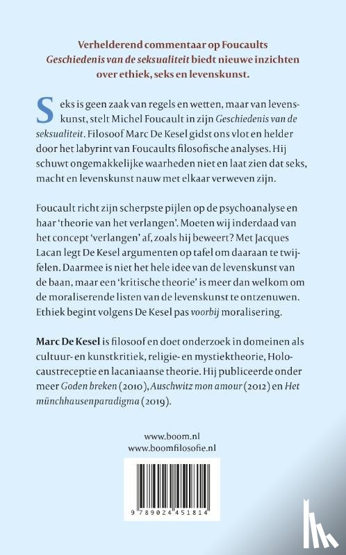 Kesel, M. de - Seks in biopolitieke tijden