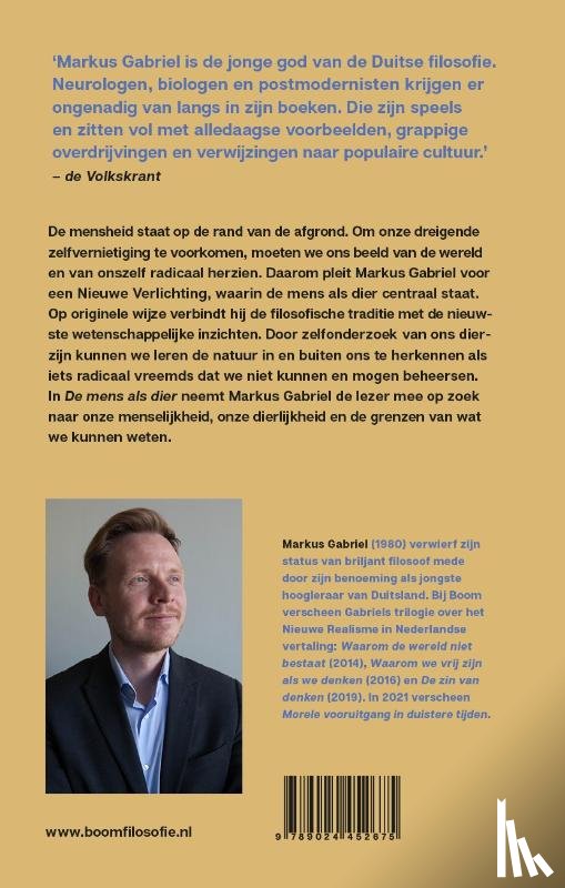 Gabriel, Markus - De mens als dier