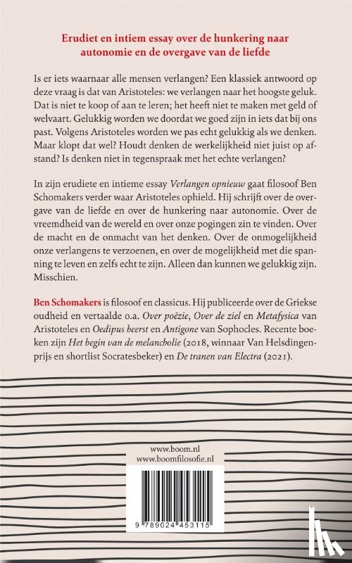 Schomakers, Ben - Verlangen opnieuw