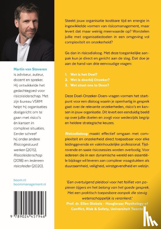 Staveren, Martin van - Risicodialoog