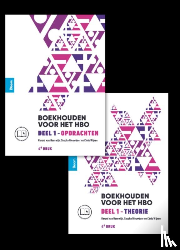 Heeswijk, Gerard van, Nieuwboer, Sascha, Wijnen, Chris - Boekhouden voor het hbo deel 1 (pakket) (4e editie)