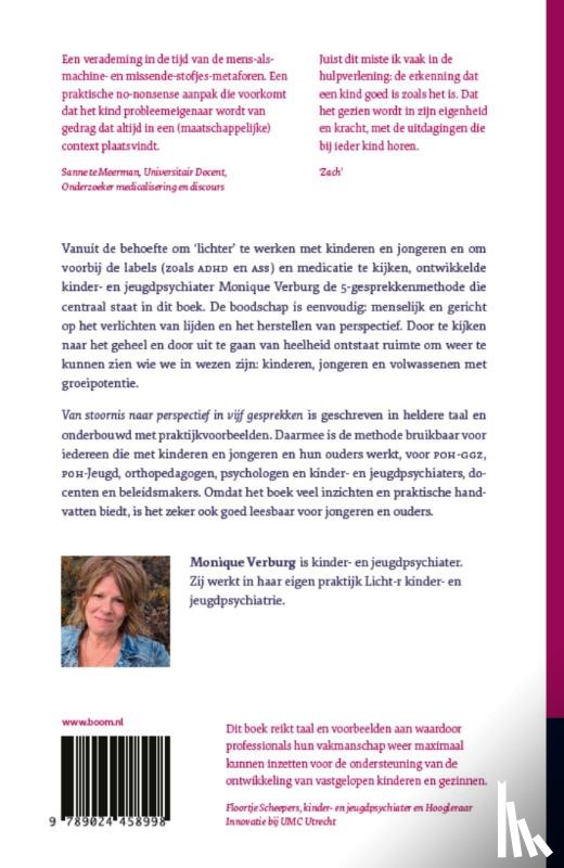 Verburg, Monique - Van stoornis naar perspectief in vijf gesprekken