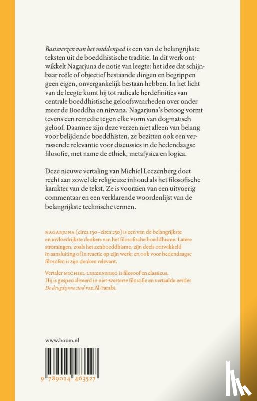 Nagarjuna - Basisverzen van het middenpad