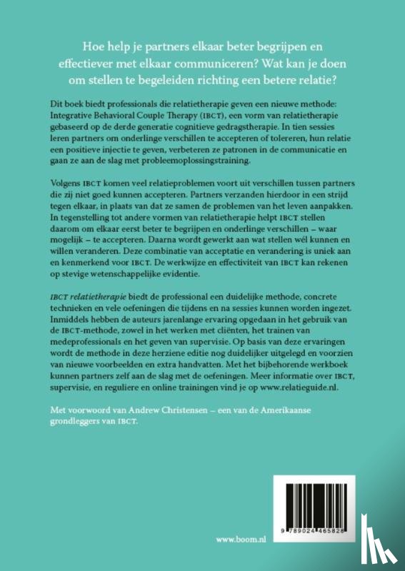 Dijkstra, Pieternel, Tamminga, Aerjen - IBCT relatietherapie