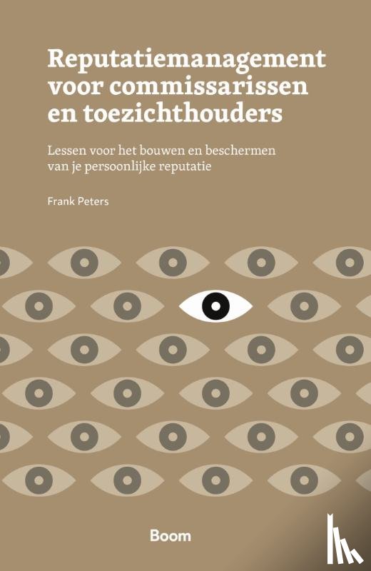 Peters, Frank - Reputatiemanagement voor commissarissen en toezichthouders
