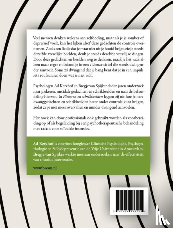 Kerkhof, Ad, Spijk, Bregje van - Piekeren en schrikbeelden