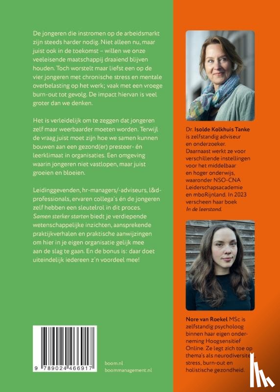 Kolkhuis Tanke, Isolde, Roekel, Nore van - Samen sterker starten