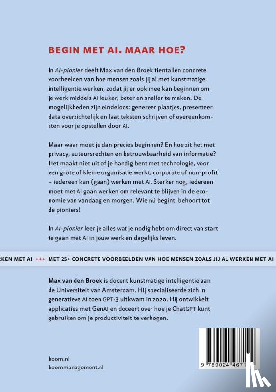 Broek, Max van den - AI-pionier