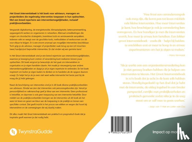 Janssen, Aniek, Engelaer, Milou, Kloosterman, Arianne, Richter, Babette - Het groot interventieboek