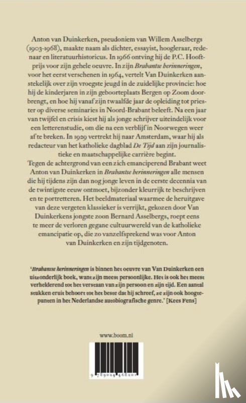 Duinkerken, Anton van - Brabantse herinneringen