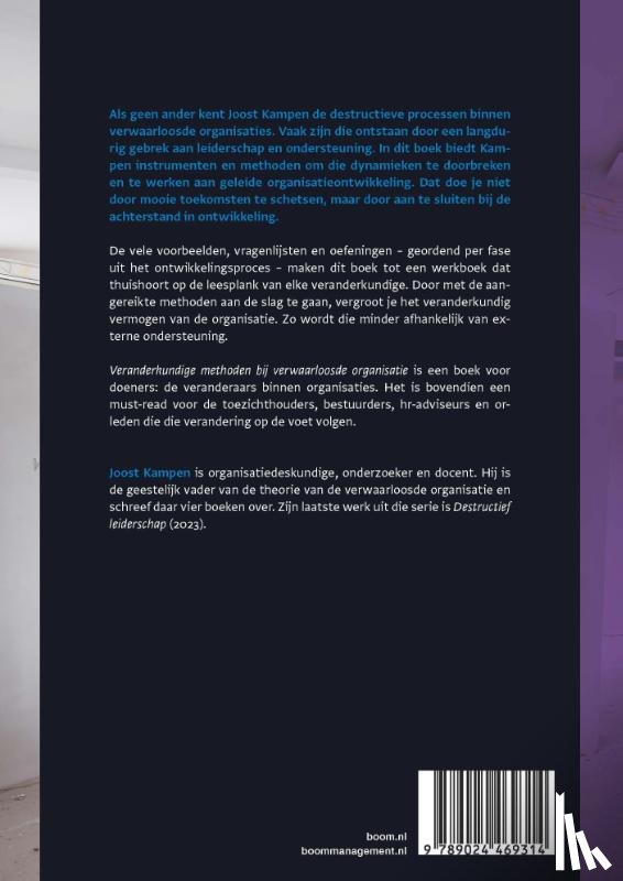 Kampen, Joost - Veranderkundige methoden bij verwaarloosde organisaties