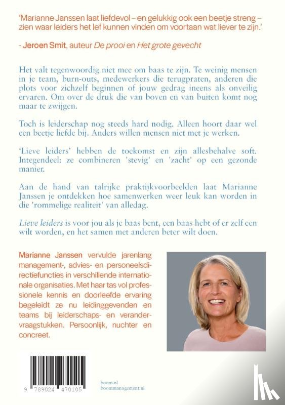 Janssen, Marianne - Lieve leiders,