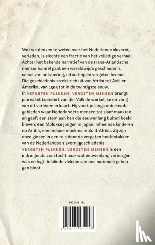 Valk, Leendert van der - Vergeten plekken, vergeten mensen