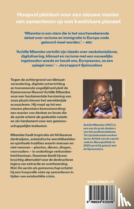 Mbembe, Achille - De aarde als gemeenschap