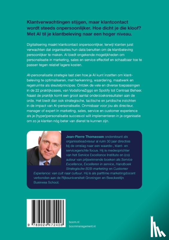 Thomassen, Jean-Pierre - AI-personalisatie strategie