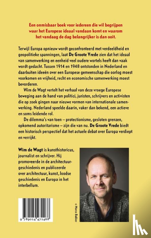 Wagt, Wim de - De Groote Vrede