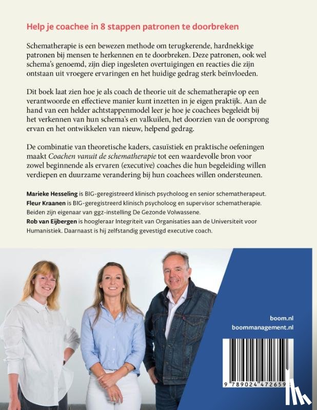 Kraanen, Fleur, Eijbergen, Rob van, Hesseling, Marieke - Coachen vanuit de schematherapie