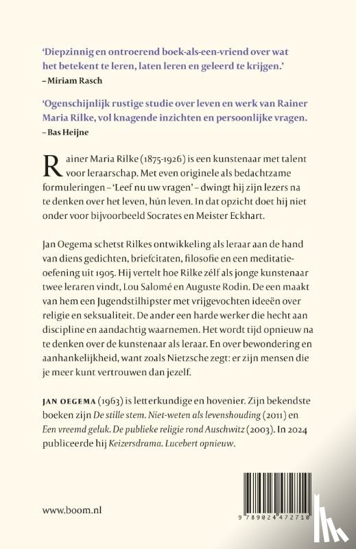 Oegema, Jan - Rilke en de wijsheid