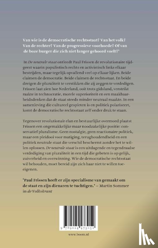 Frissen, Paul - De neutrale staat