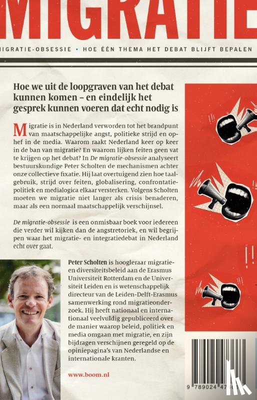 Scholten, Peter - De migratie-obsessie