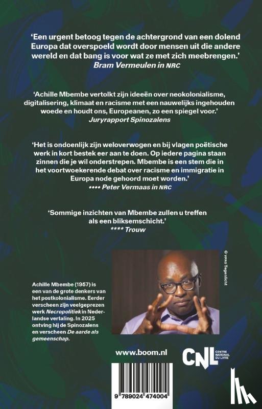 Mbembe, Achille - Kritiek van de zwarte rede