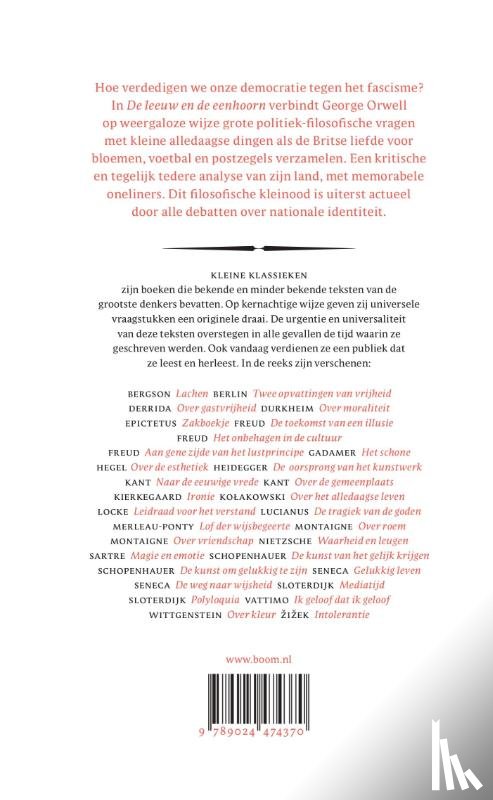 Orwell, George - De leeuw en de eenhoorn