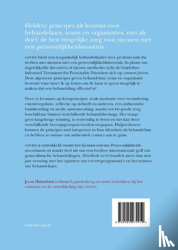 Hutsebaut, Joost - Handboek GIT-PD