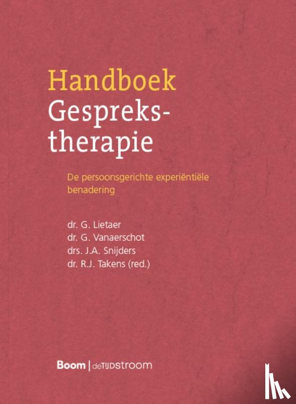 Lietaer, Dr. G., Vanaerschot, Dr. G., Snijders, Drs. J.A. - Handboek gesprekstherapie