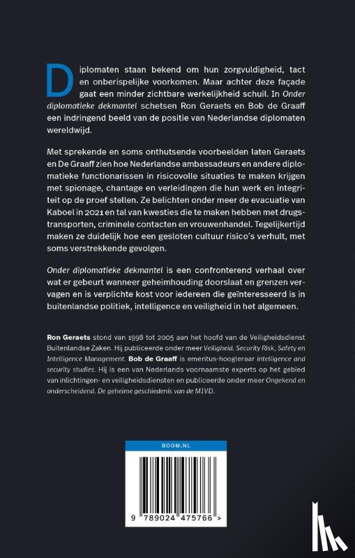 Geraets, Ron, Graaff, Bob de - Onder diplomatieke dekmantel