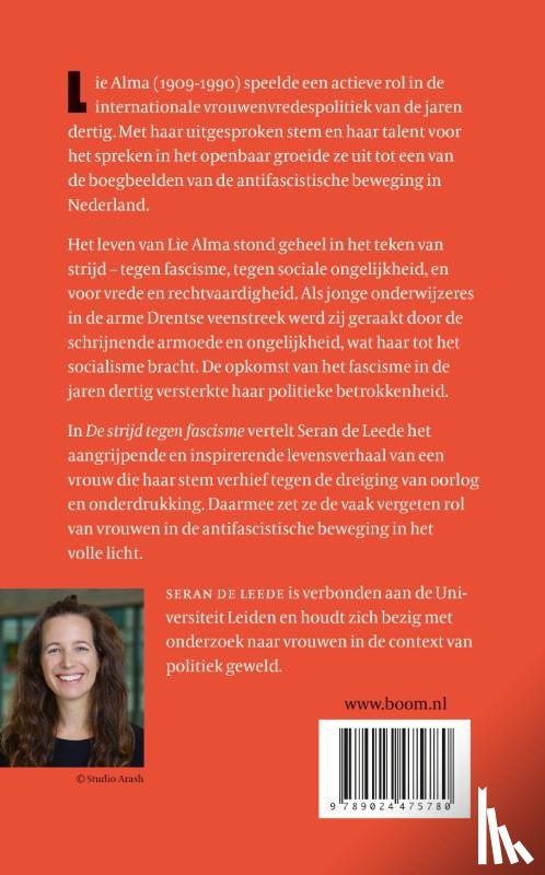 Leede, Seran de - De strijd tegen fascisme