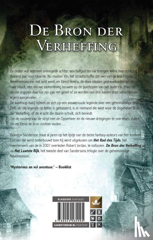 Sanderson, Brandon, Kraan, Rien van der - De bron der verheffing