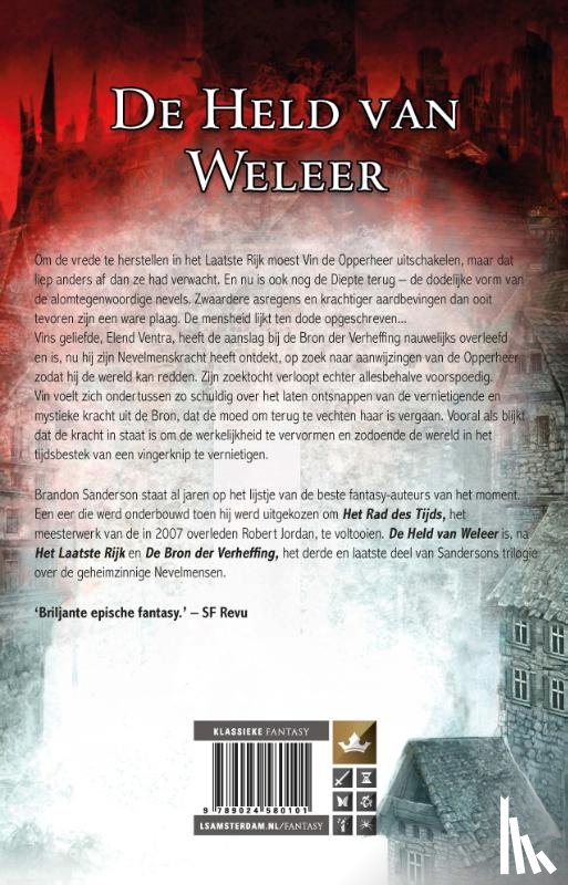 Sanderson, Brandon - De held van weleer