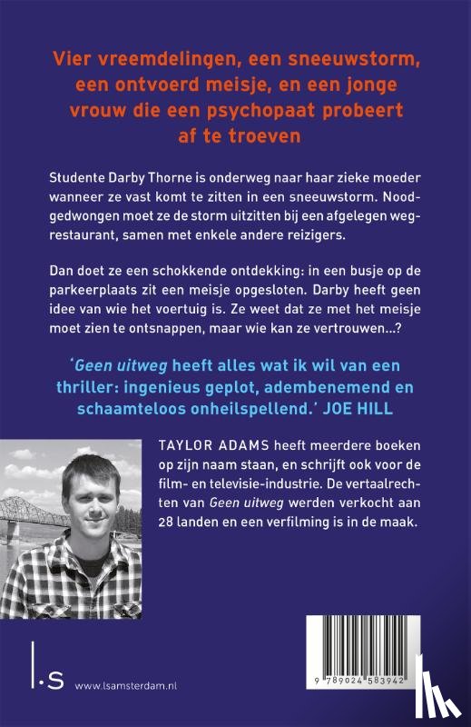 Adams, Taylor - Geen uitweg