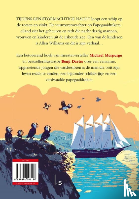 Morpurgo, Michael, Davies, Benji - De jongen en de papegaaiduiker