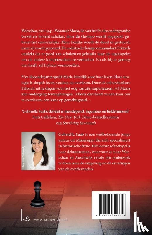 Saab, Gabriella - Het laatste schaakspel