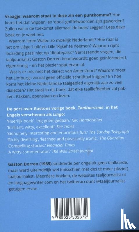 Dorren, Gaston - Vakantie in eigen taal