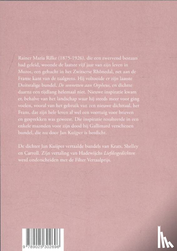 Rilke, Rainer Maria - Boomgaarden
