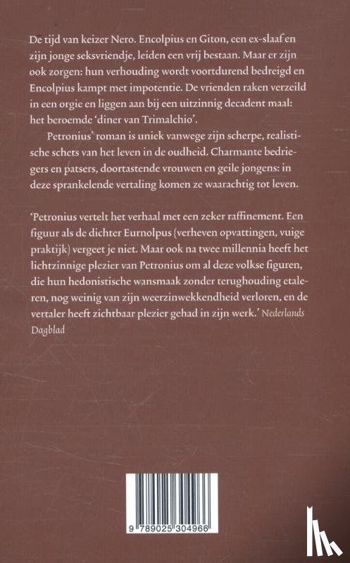 Petronius - Satyrica