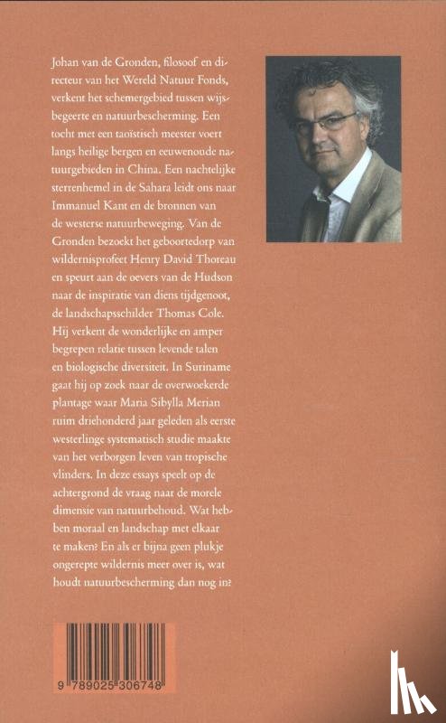 Gronden, Johan van de - Wijsgeer in het wild