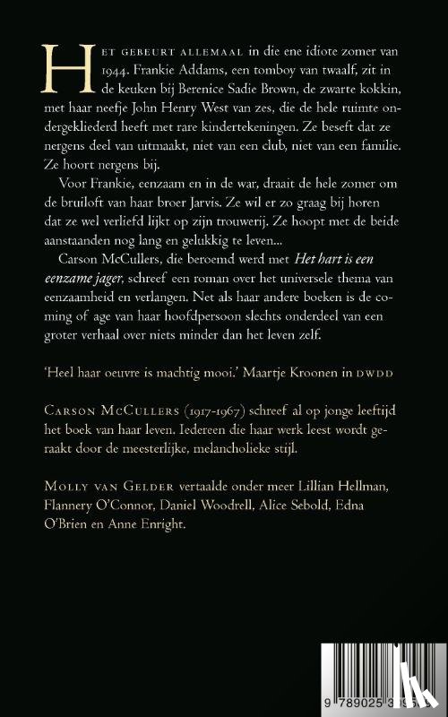 McCullers, Carson - Op jouw bruiloft