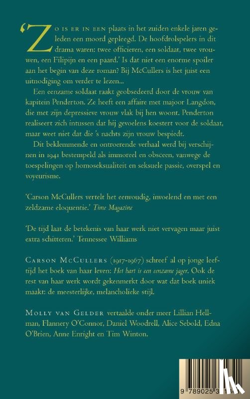 McCullers, Carson - Gespiegeld in een gouden oog