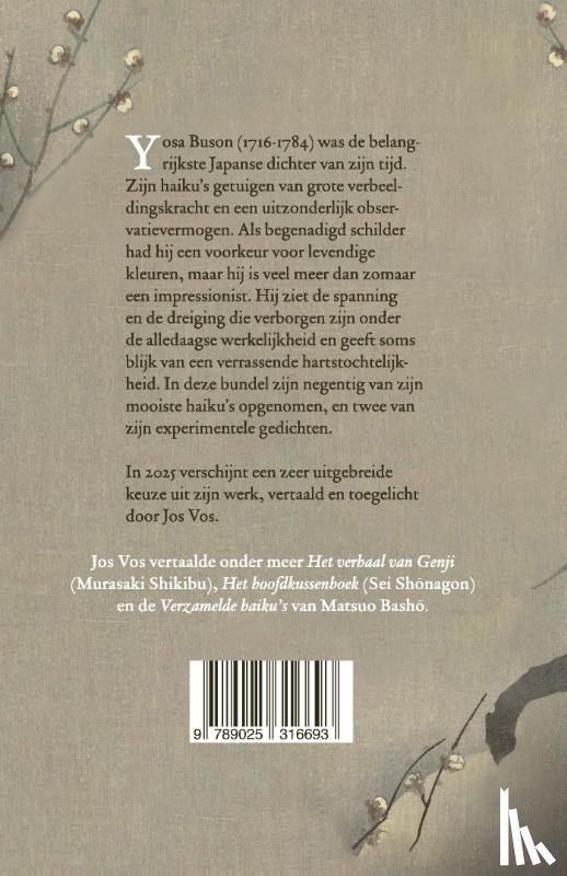 Buson, Yosa - Oog in oog met de maan